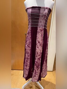 Tie Dye sleeveless sun dress